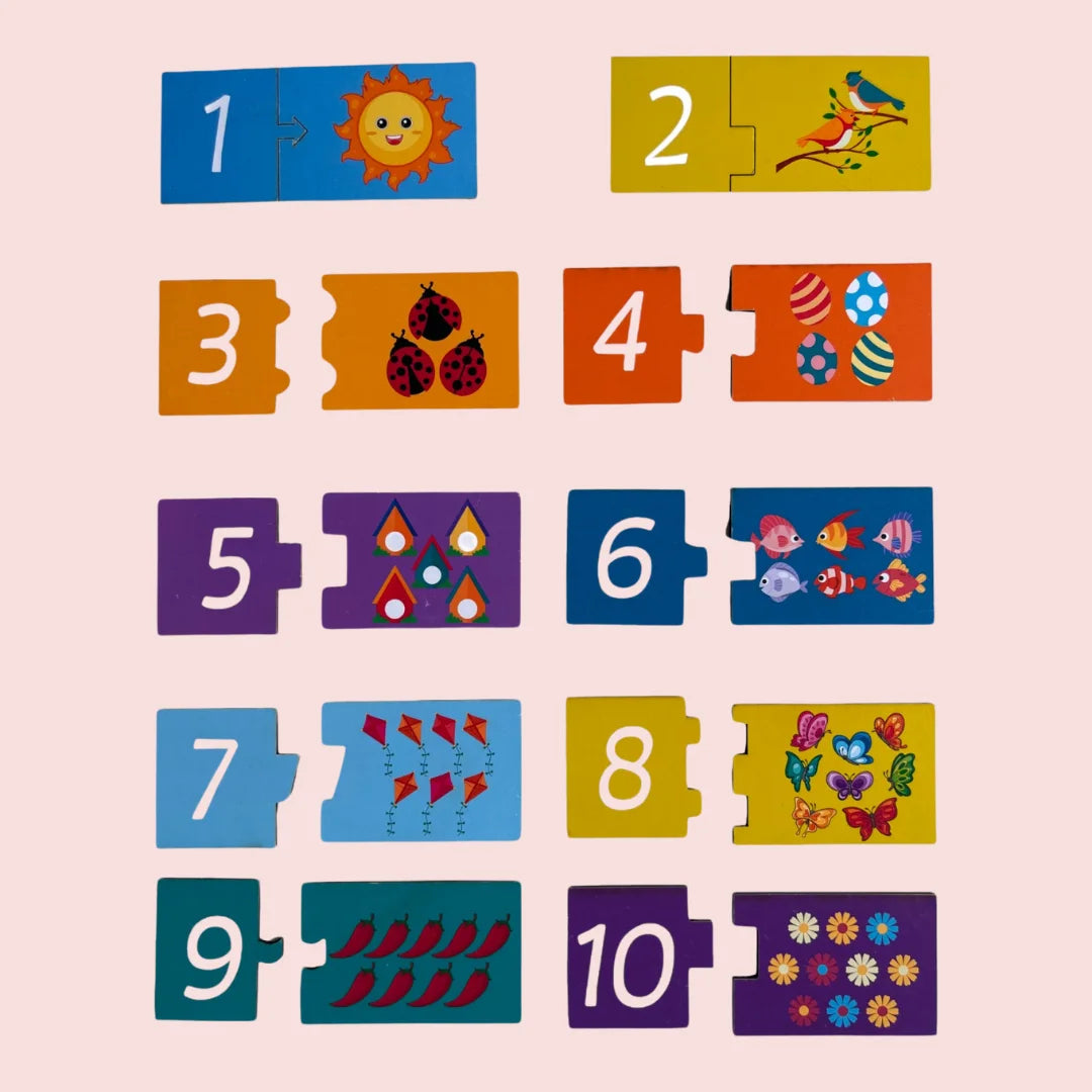1 to 10 Number Links
