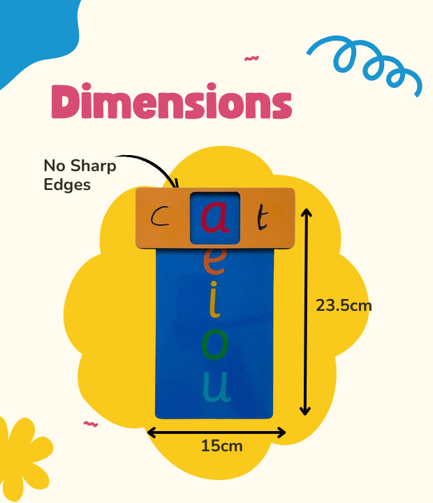 Phonics Slider – Fun with Vowels