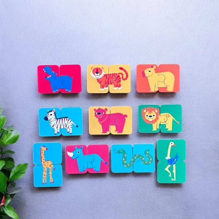 Animal Two-Piece Puzzle
