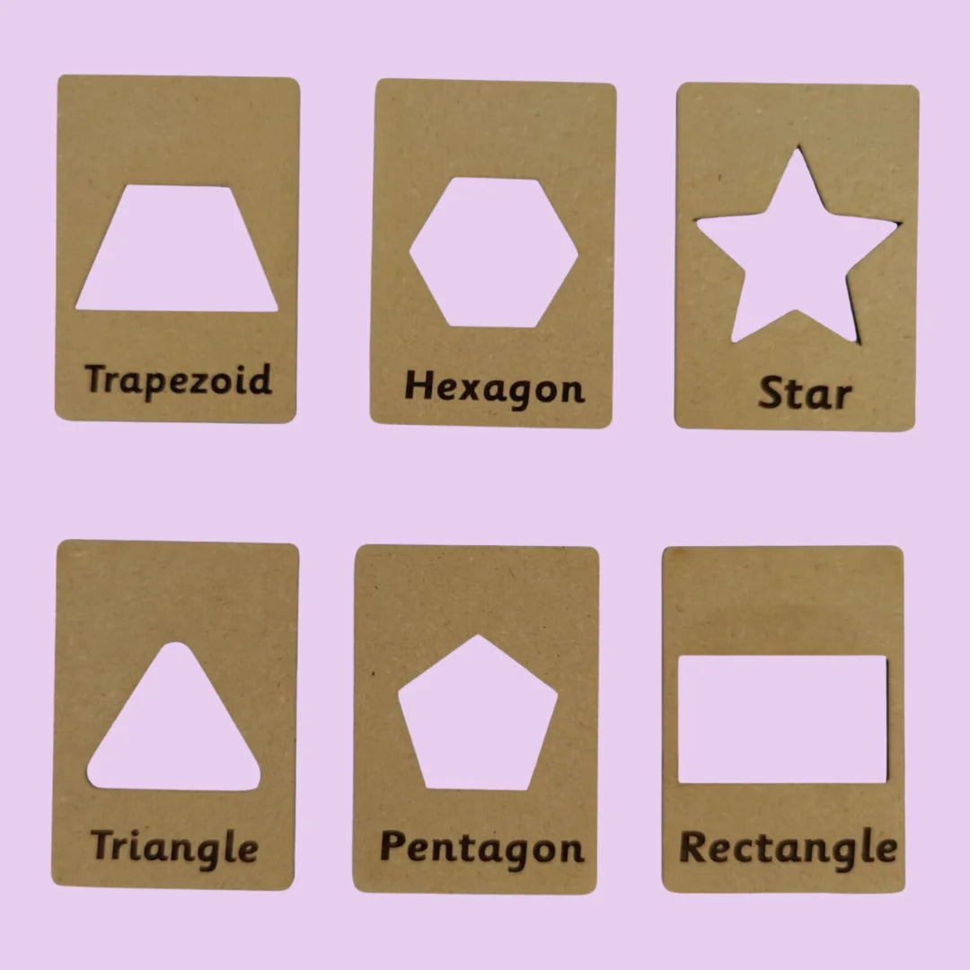 Geometric Shape Cards