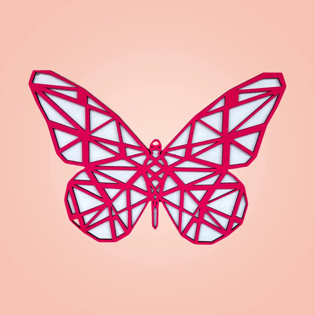 Geometric Wall Art-Butterfly