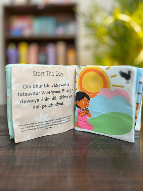 My Shloka Books For Kids, Exclusive Cloth Book with Crinkle Page for Infants, Toddlers