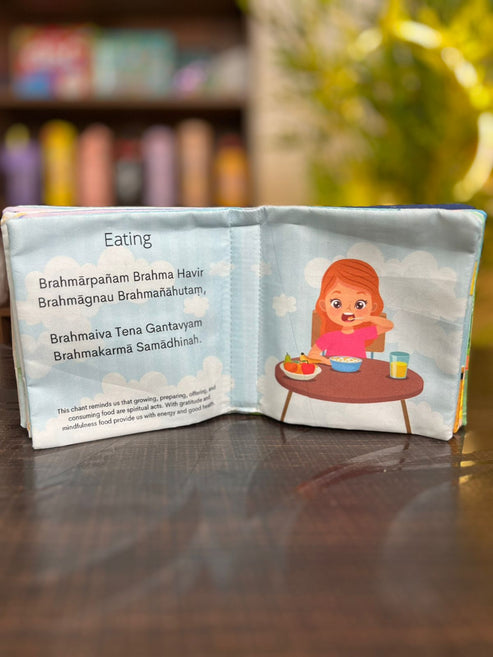 My Shloka Books For Kids, Exclusive Cloth Book with Crinkle Page for Infants, Toddlers