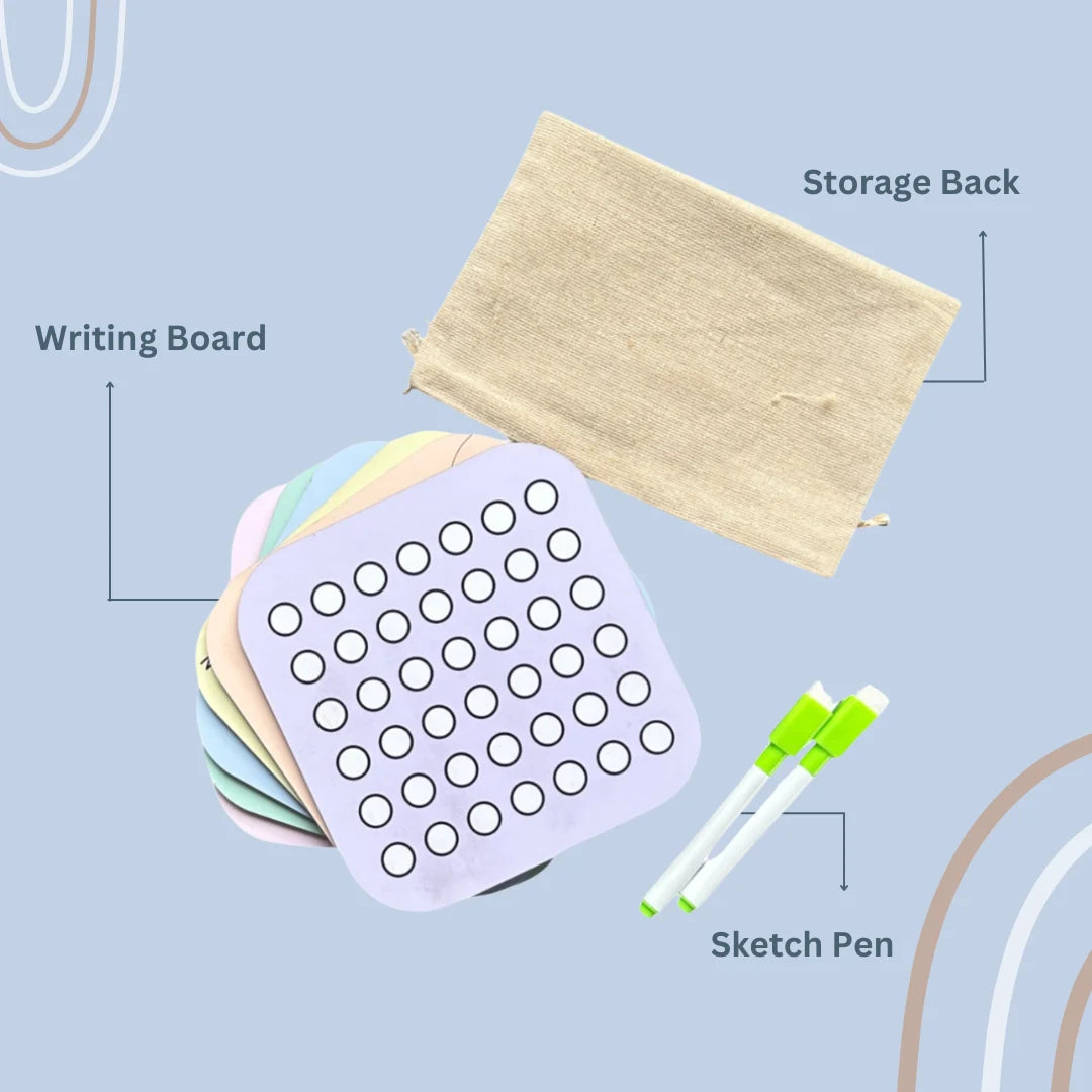 Pocket Friendly Reusable Travel Game