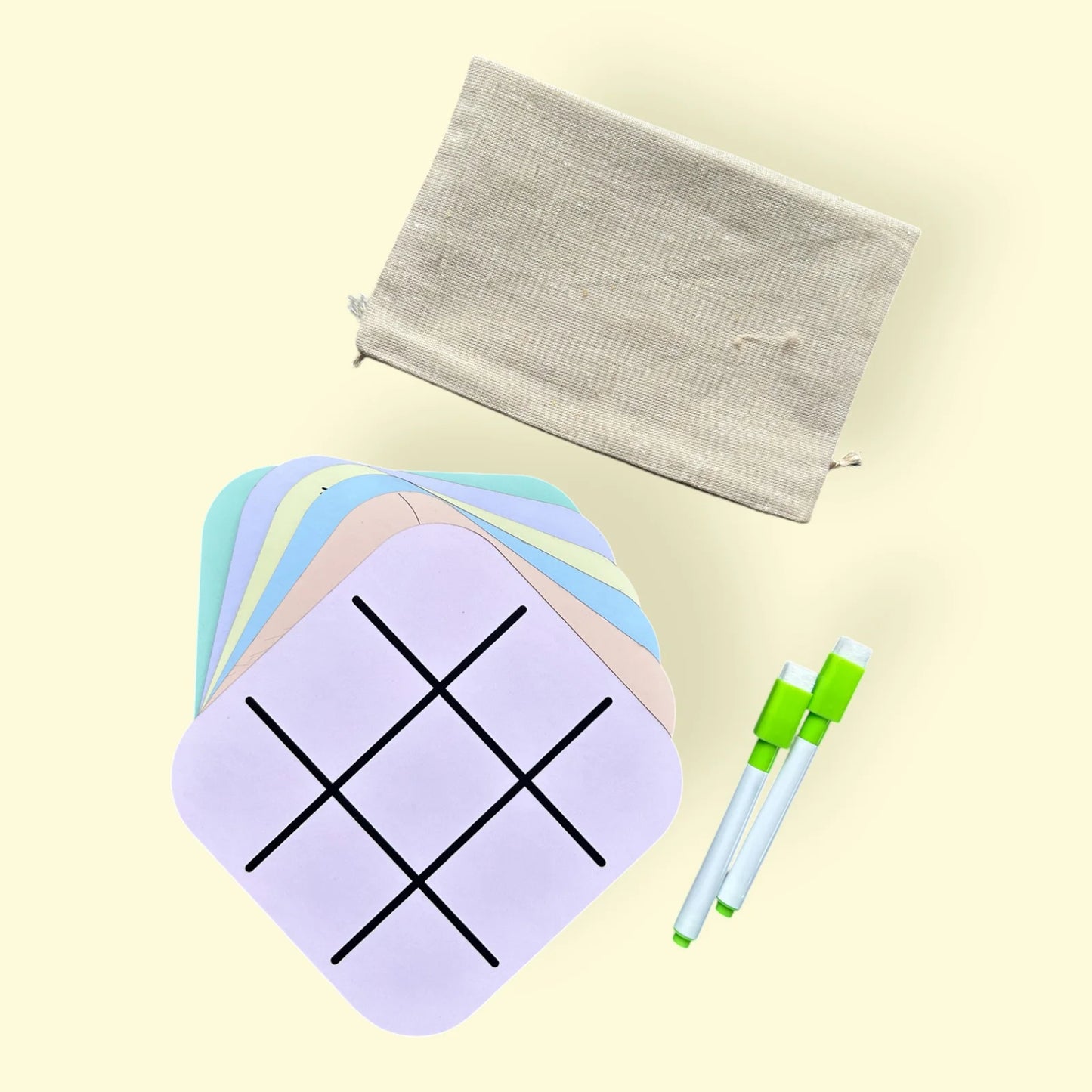Pocket Friendly Reusable Travel Game