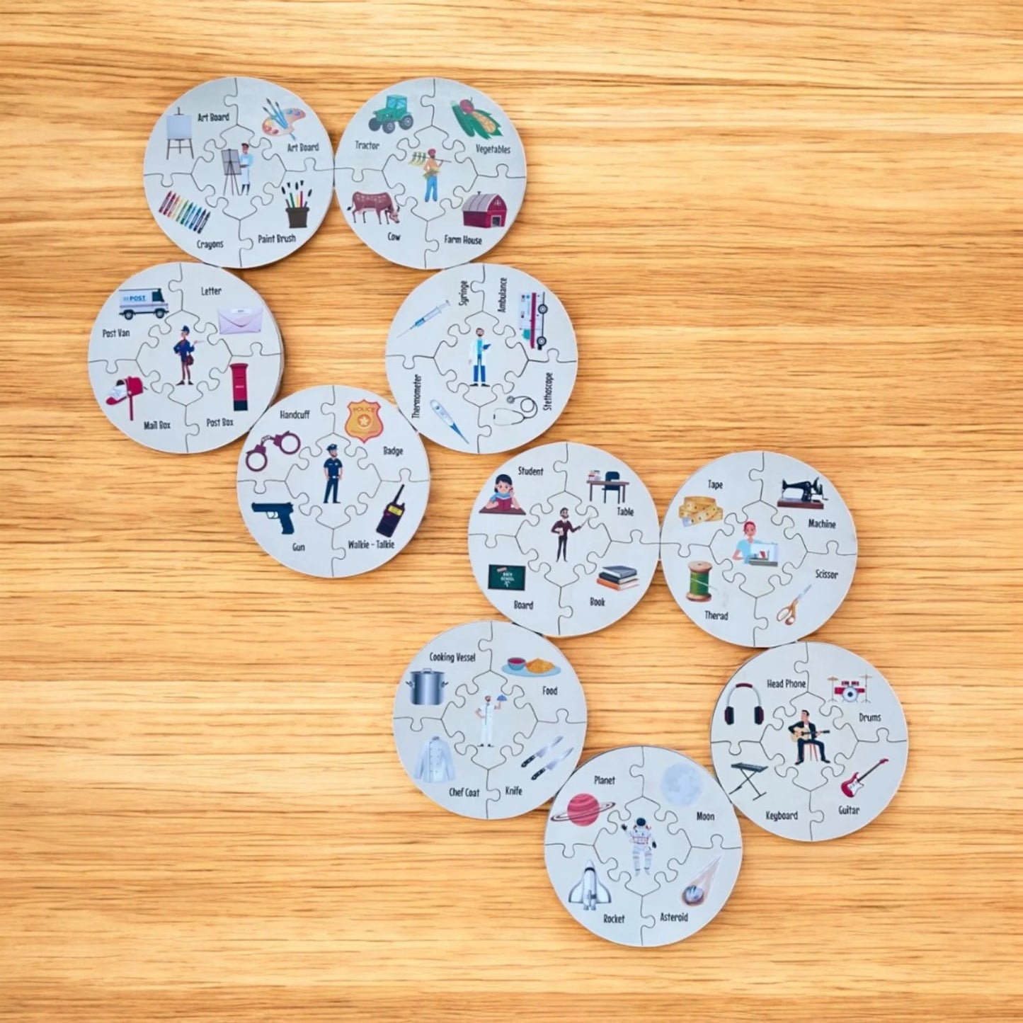 Profession Connections Puzzle