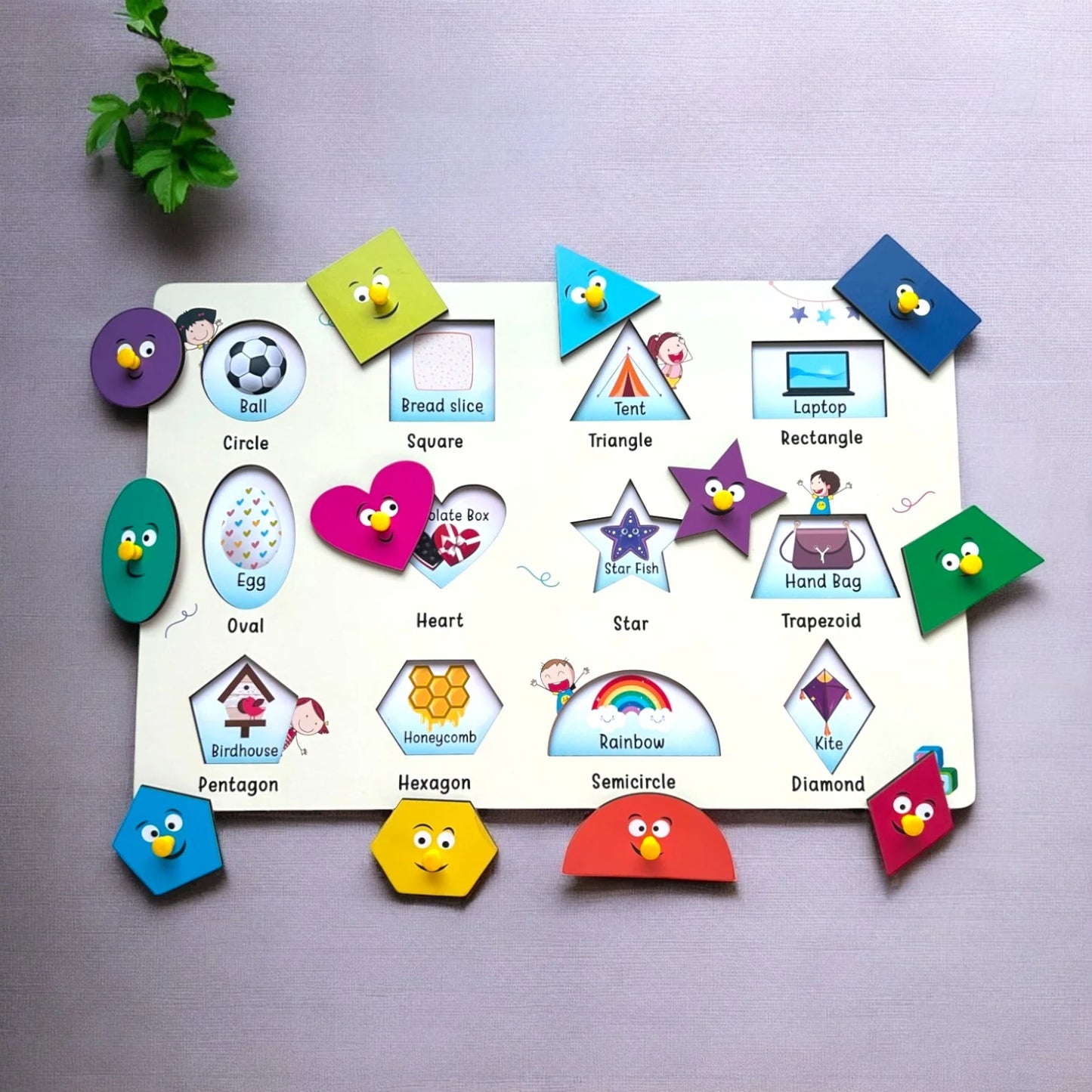 Shapes Peg Puzzle