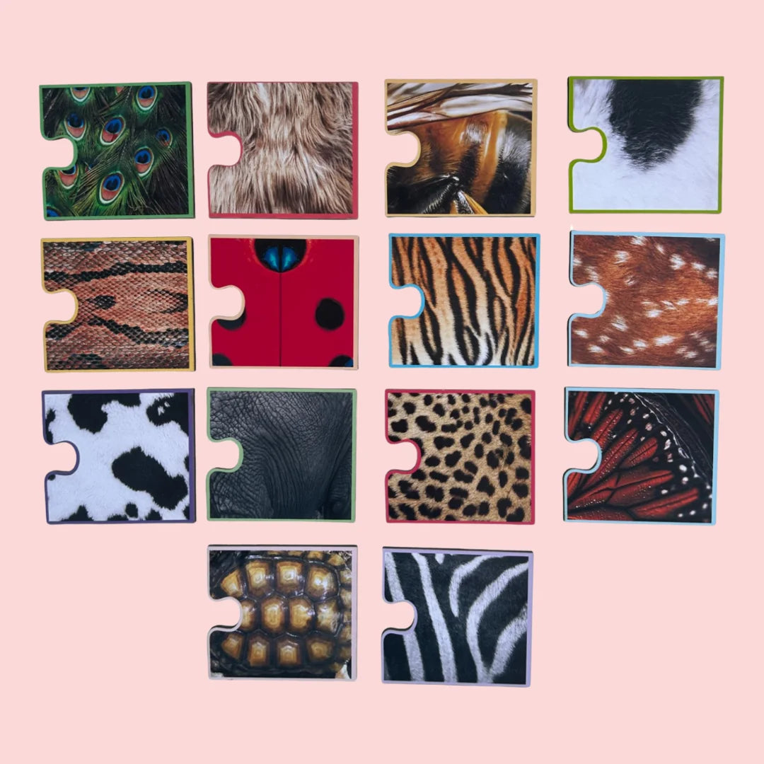 Spot The Match-Animal Pattern Puzzle