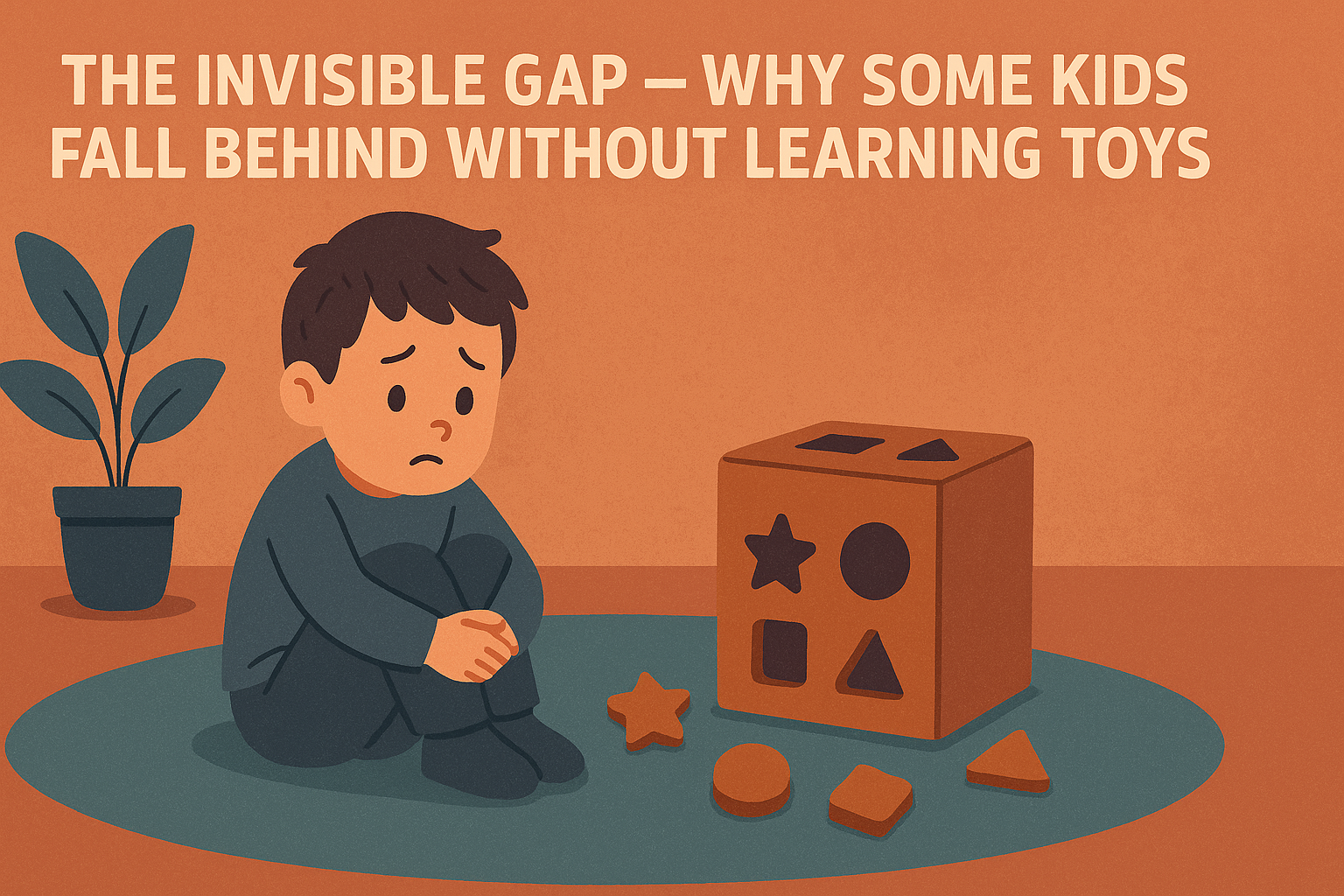 The Invisible Gap — Why Some Kids Fall Behind Without Learning Toys