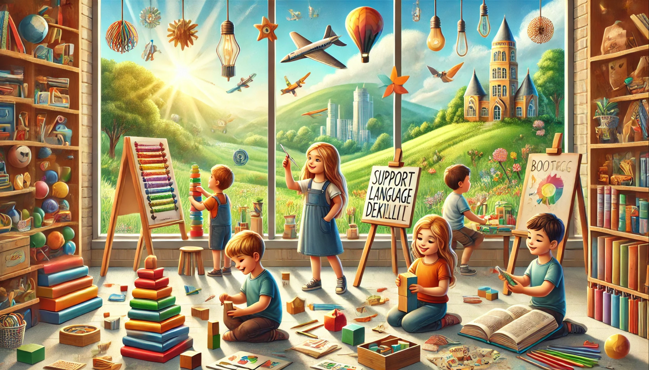 Where do our children find their spark of creativity and begin to explore the limitless possibilities of their imagination?