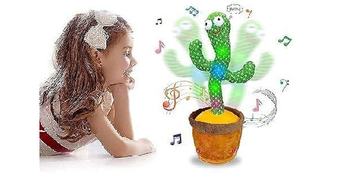 LED Musical Dancing & Mimicry Cactus Toy