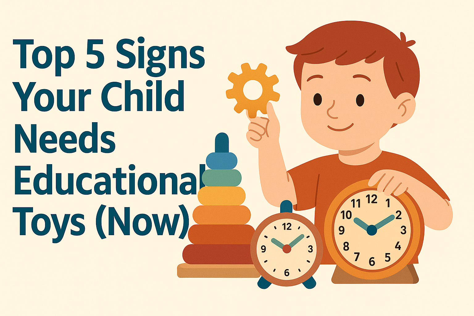 Top 5 Signs Your Child Needs Educational Toys (Now!)