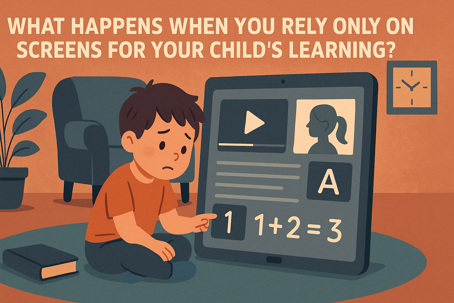 What Happens When You Rely Only on Screens for Your Child’s Learning?