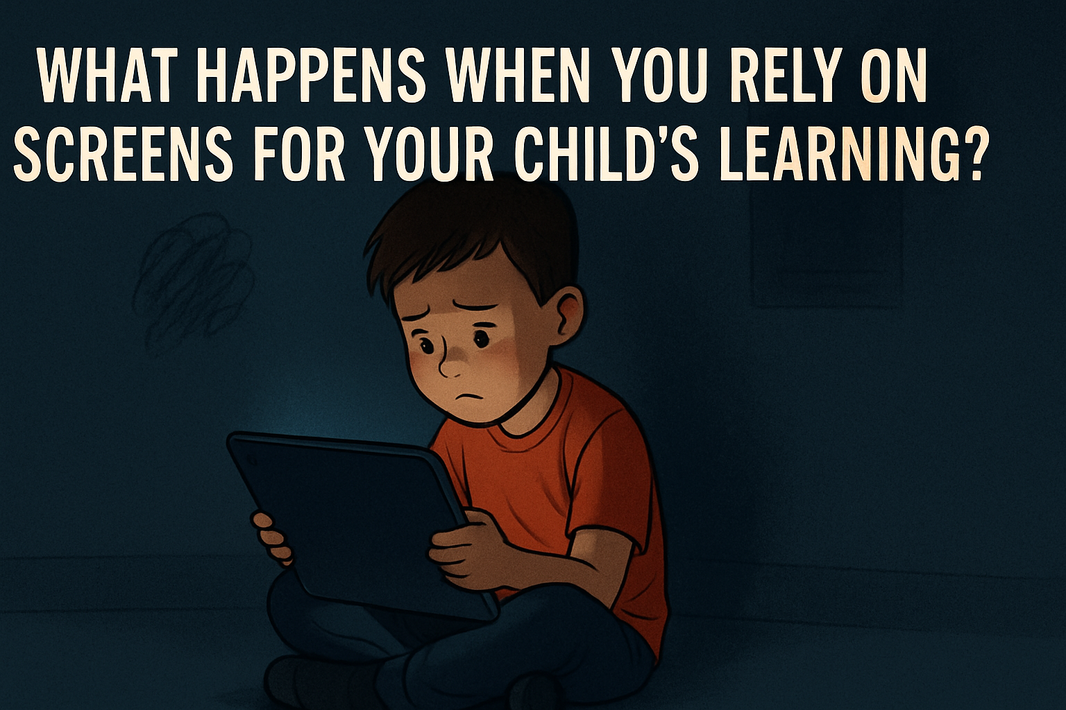 What Happens When You Rely Only on Screens for Your Child’s Learning?