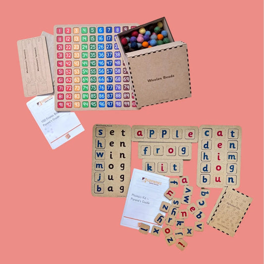 100 Frame & Phonics Kit