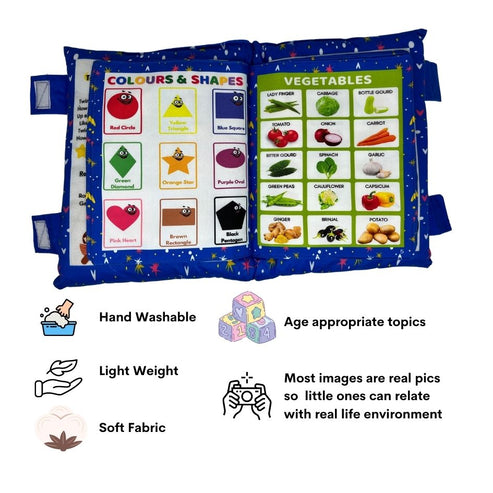 Blue Learning Cushion Book with English Rhymes Level 1