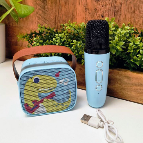 Children's Portable Bluetooth Mic Speaker | Wireless Microphone Fun for Kids