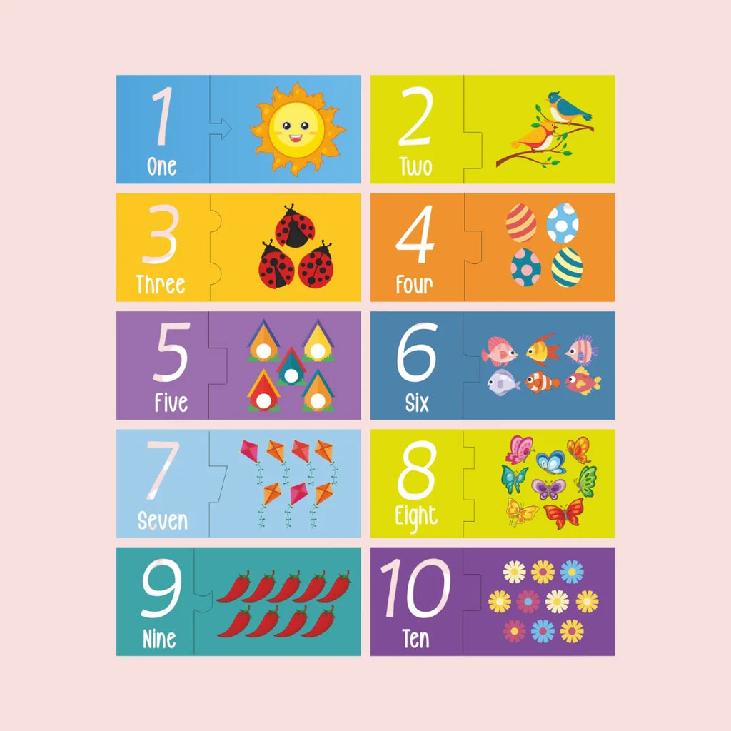 1 to 10 Number Links