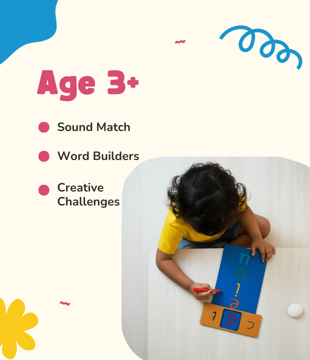 short vowel phonics slider