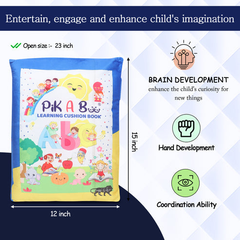 Blue Learning Cushion Book with English Rhymes Level 1