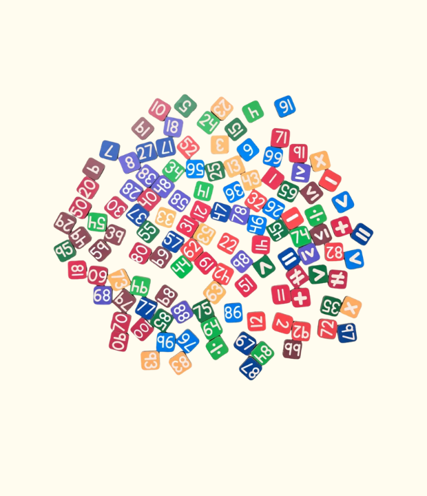 100 Frame With Number Tiles
