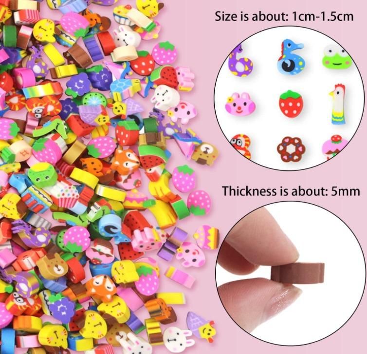 Mini Assorted Eraser (25 Piece)