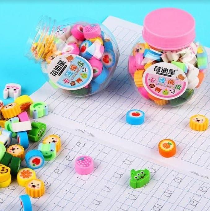 Mini Assorted Eraser (25 Piece)