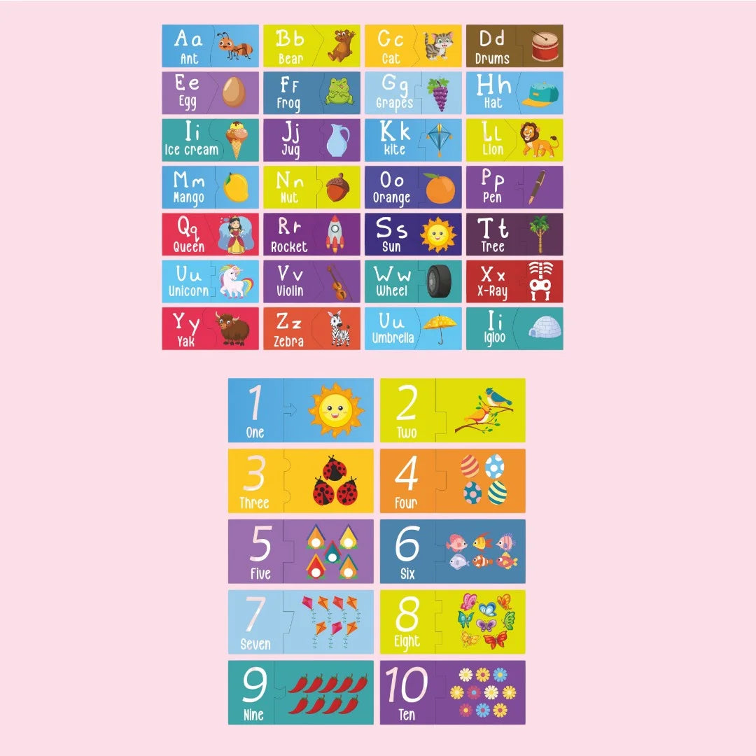 Alphabet And Number Link Combo Set