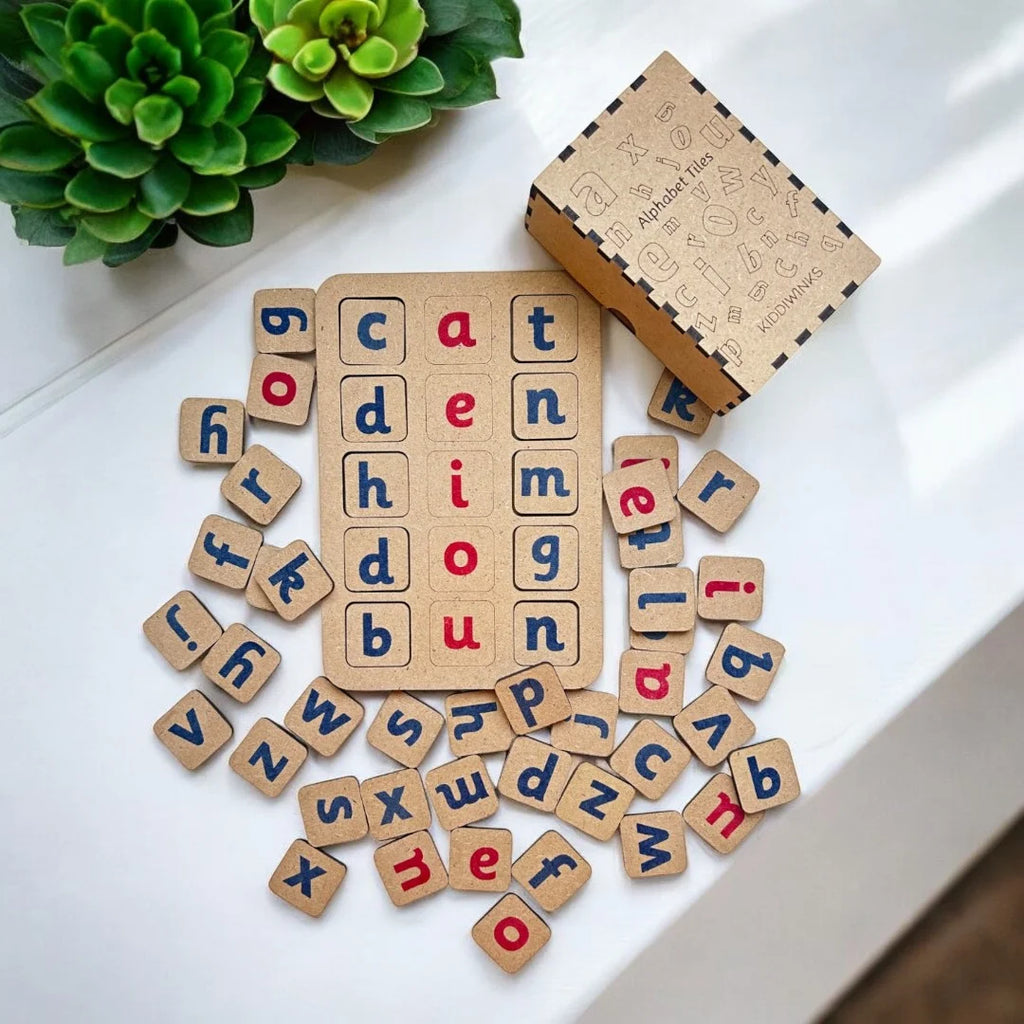 CVC Word Building Kit for Kids | Phonics Blending & Reading Activity
