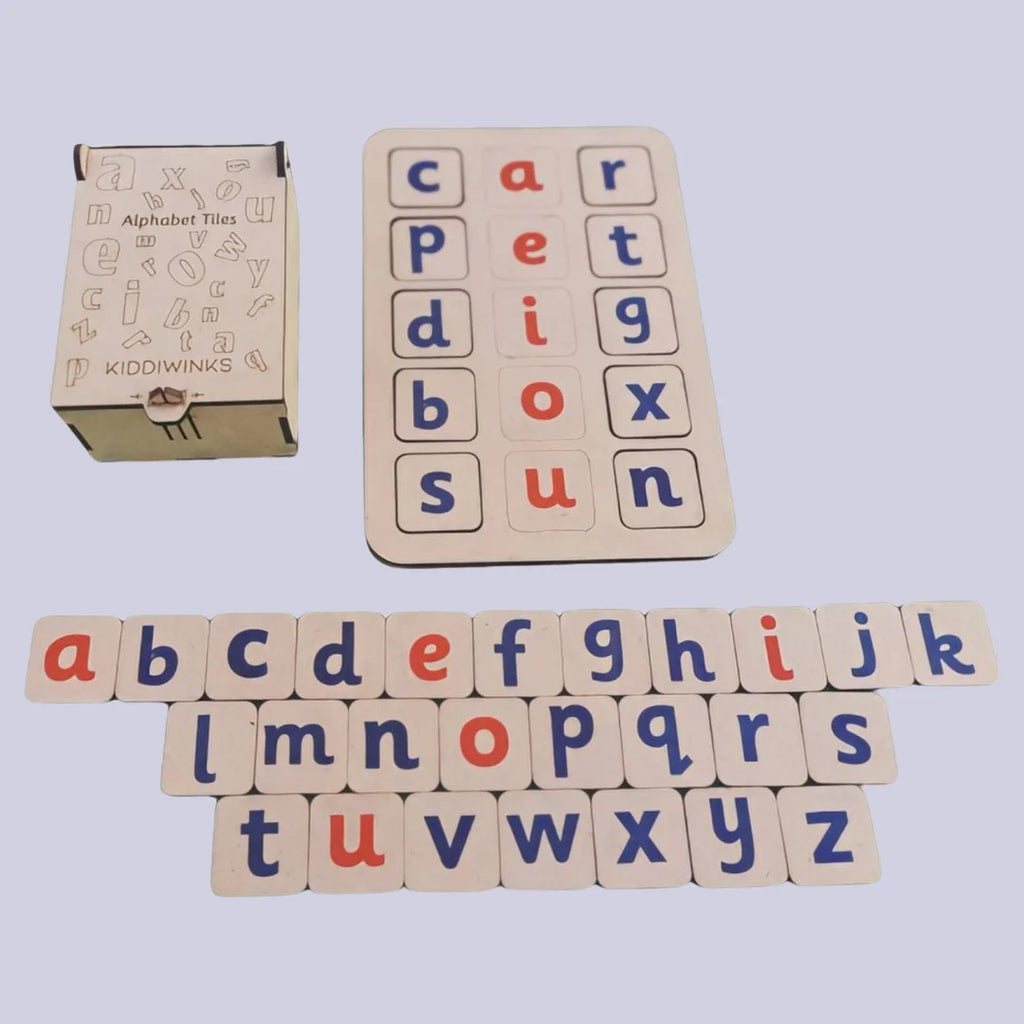 CVC Word Building Kit for Kids | Phonics Blending & Reading Activity