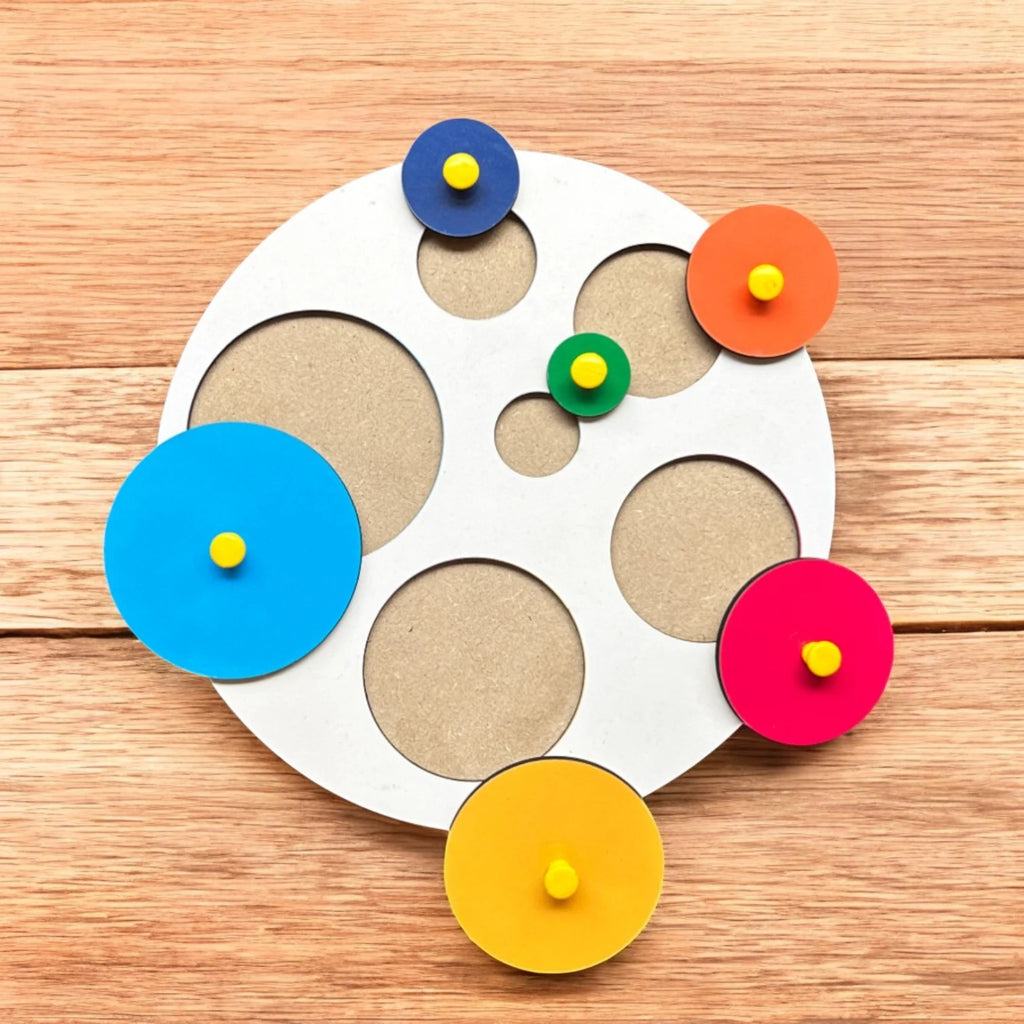 Circular Size Sorting Puzzle