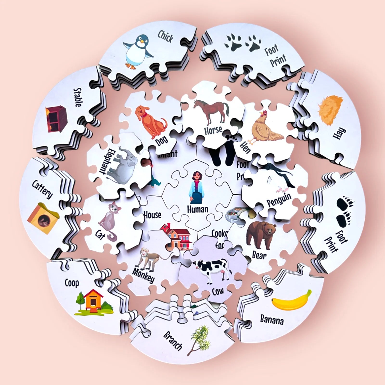Creature Connections Puzzle