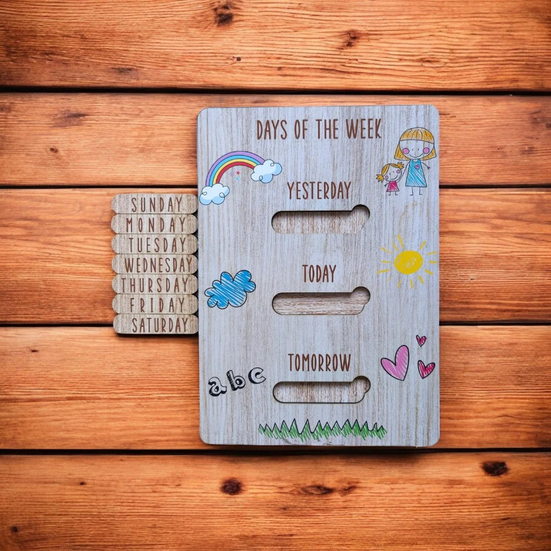 Week Board Tag Days Of The Week Board – Tevety