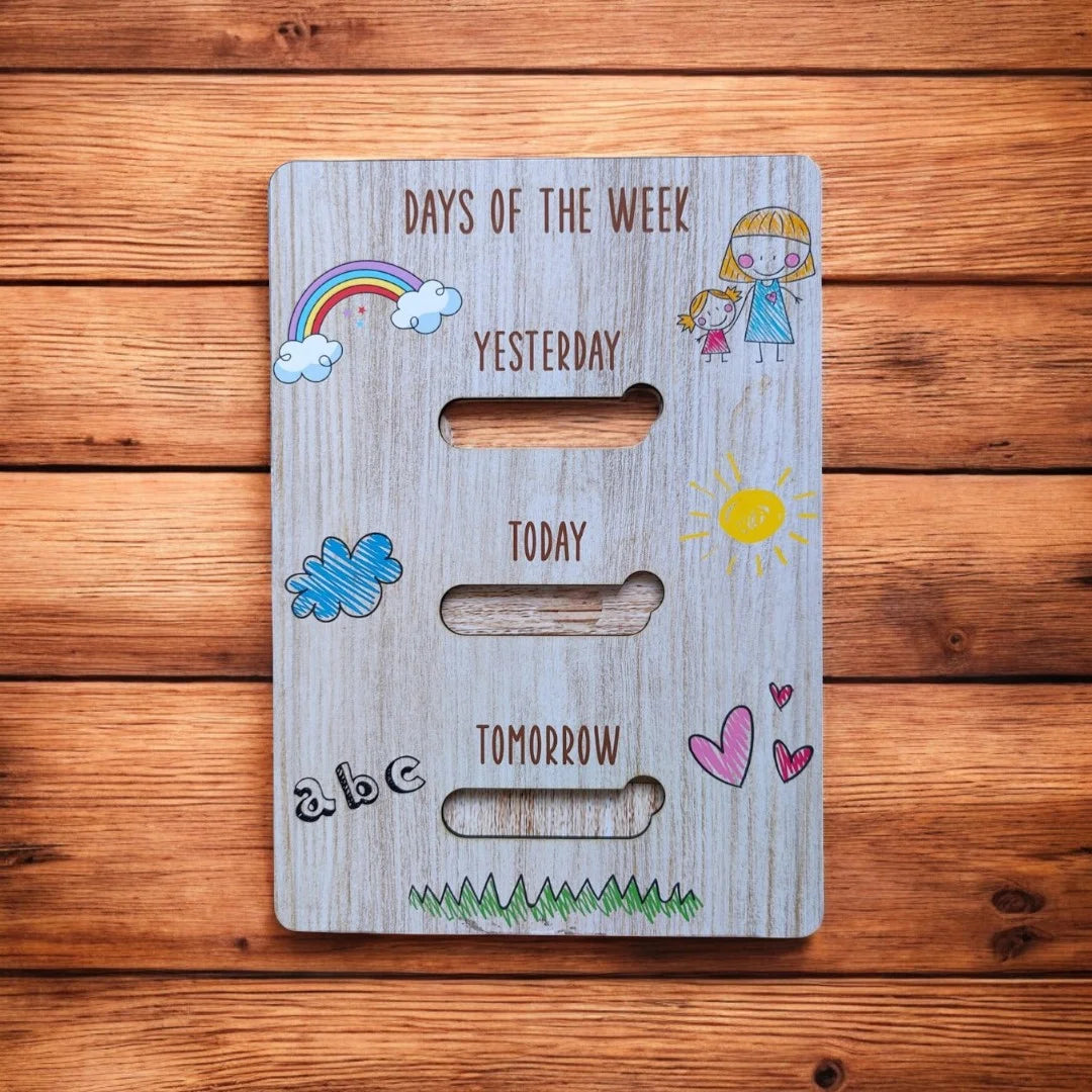 Days Of The Week Board