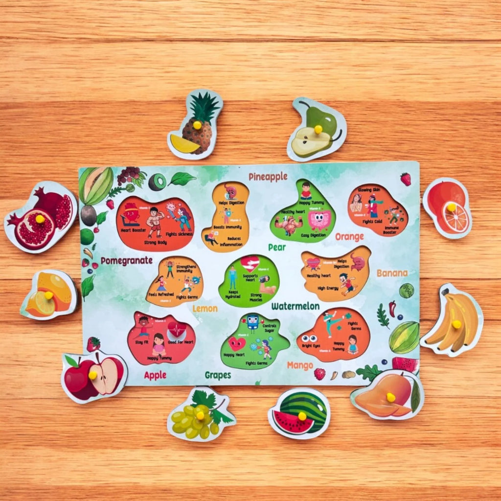 Fruits Peg Puzzle