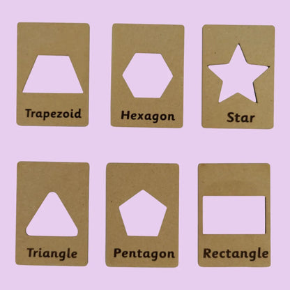Geometric Shape Cards