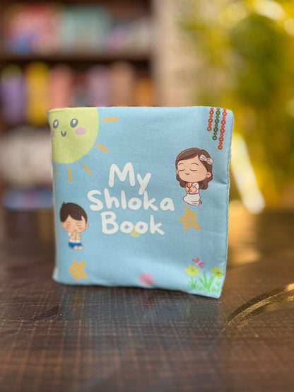My Shloka Books For Kids, Exclusive Cloth Book with Crinkle Page for Infants, Toddlers