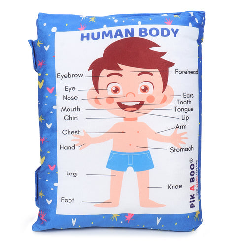 Blue Learning Cushion Book with English Rhymes Level 1