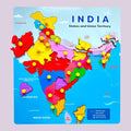 India Map & Continent Puzzle Combo Kit