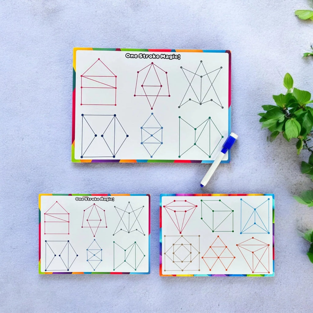 One-Piece Shape Peg Puzzle