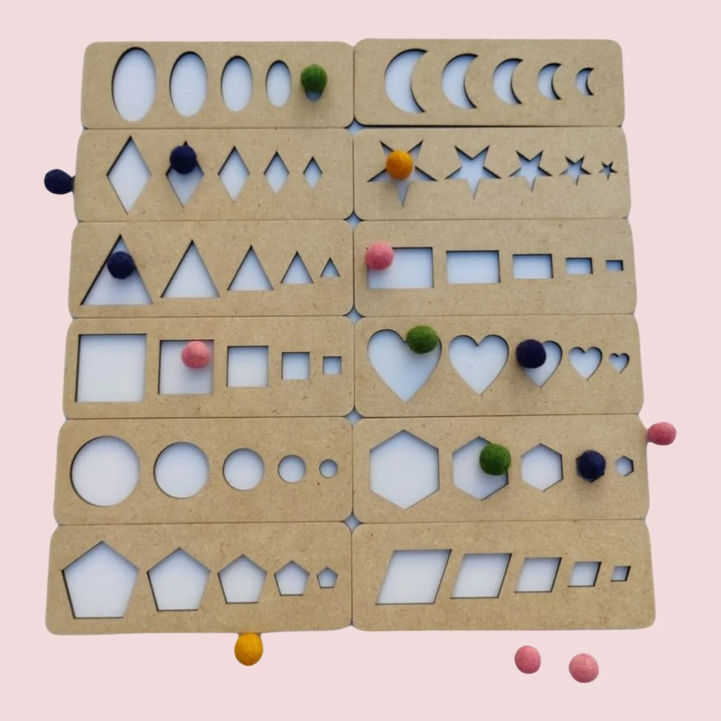 Pre-writing Shape Stencil