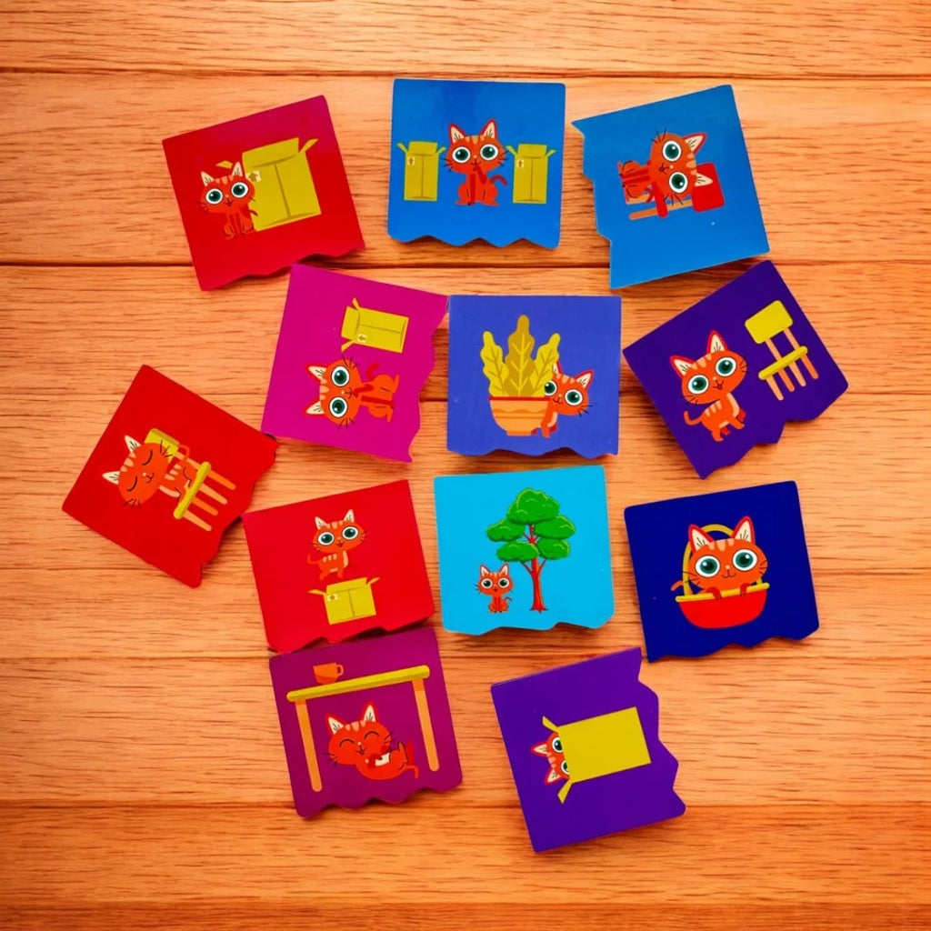 Preposition Tiles | 5 to 10 years | Color Matching Game