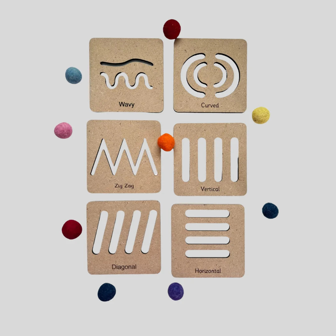 Pre writing Length Stencil & Short Stencil