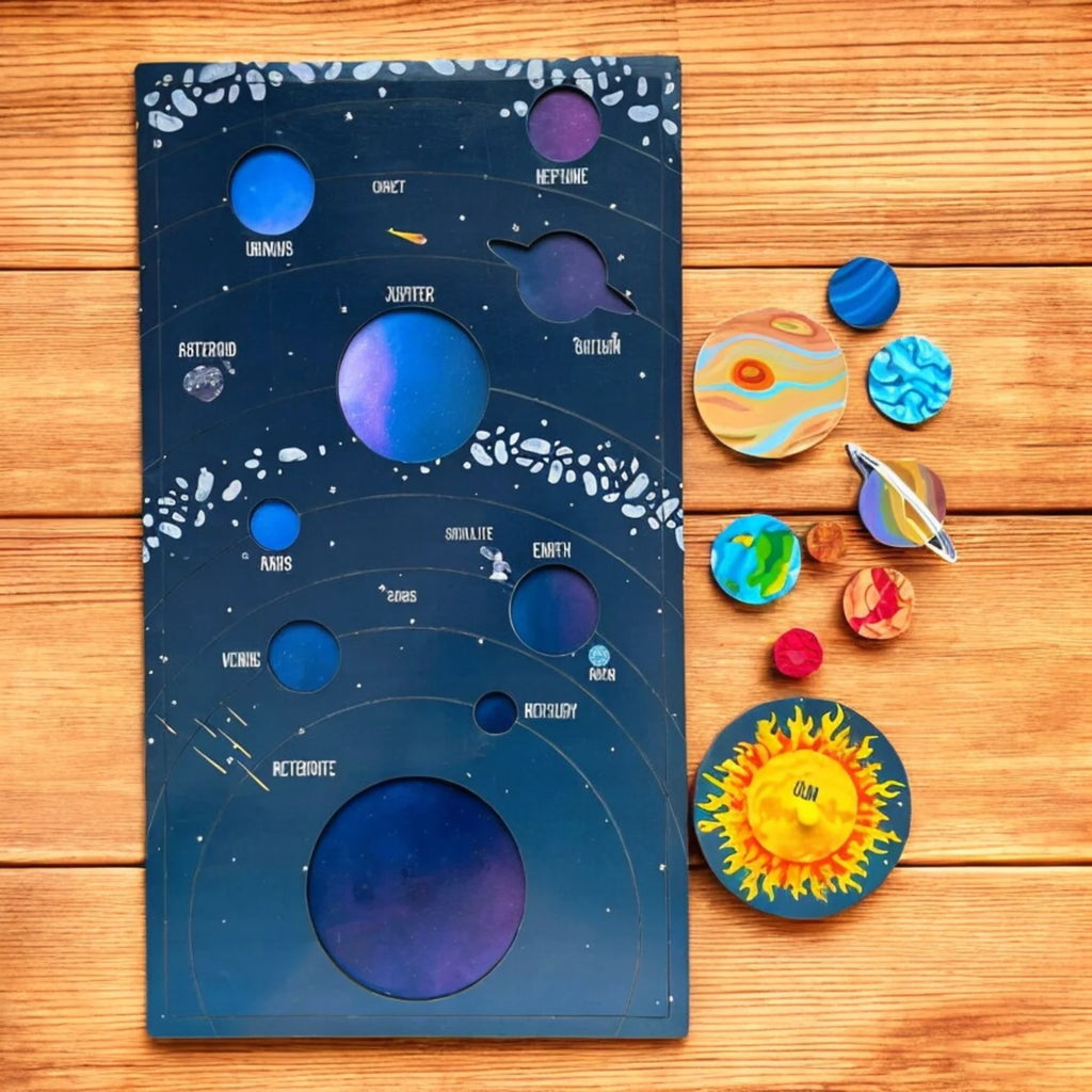 Solar System Puzzle for Kids | Space Science Educational Toy