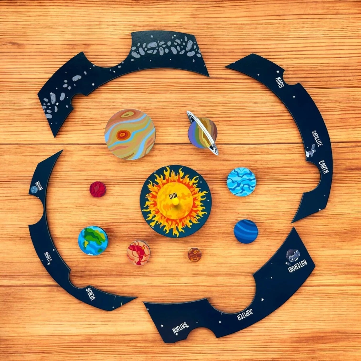 Solar System Puzzle for Kids | Space Science Educational Toy
