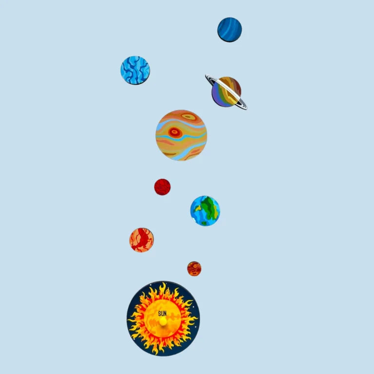 Solar System Puzzle for Kids | Space Science Educational Toy