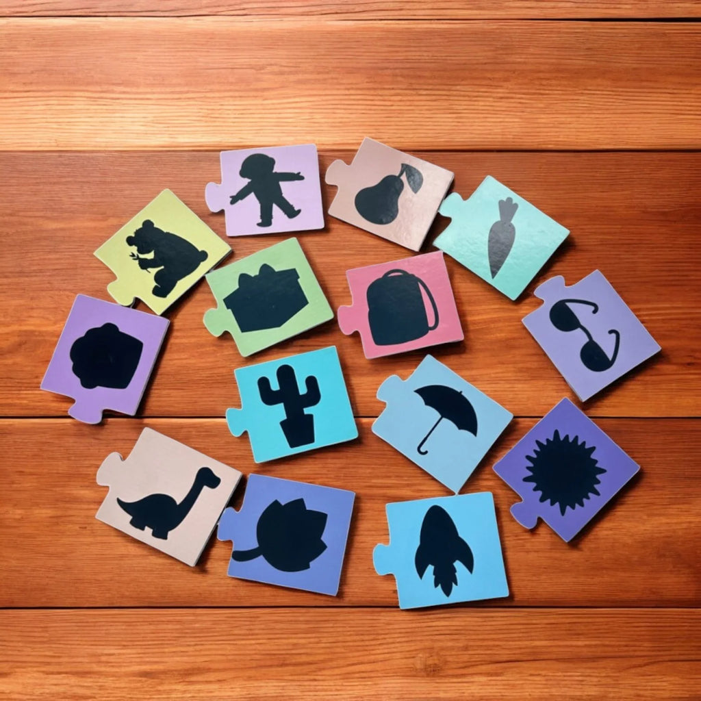 Spot The Match-Animal Pattern And Shadow Combo