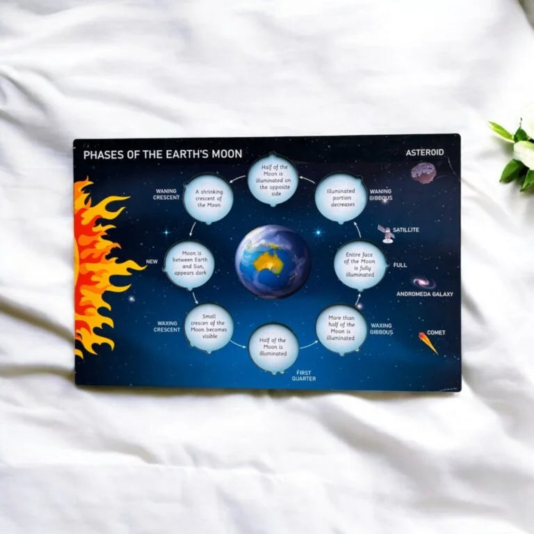 The Phases of the Earth's Moon