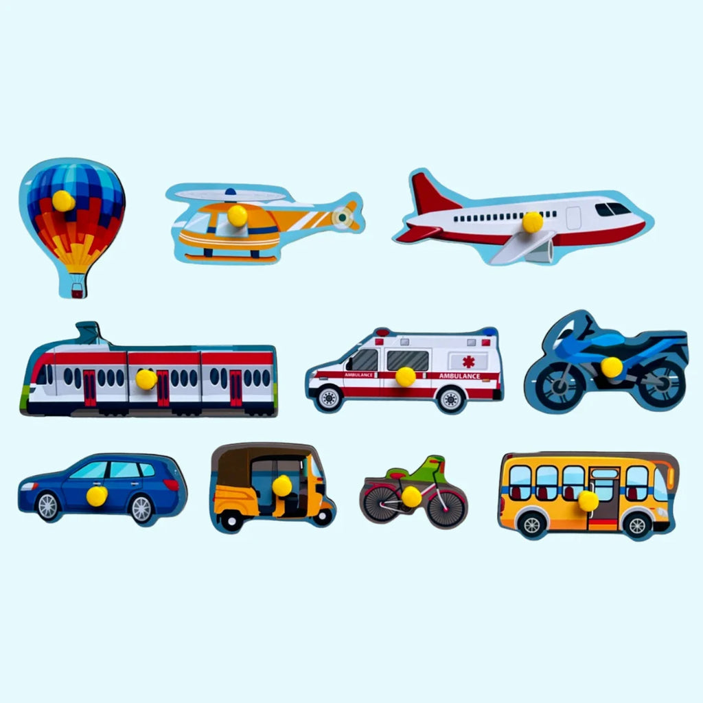 Transport Peg Puzzle