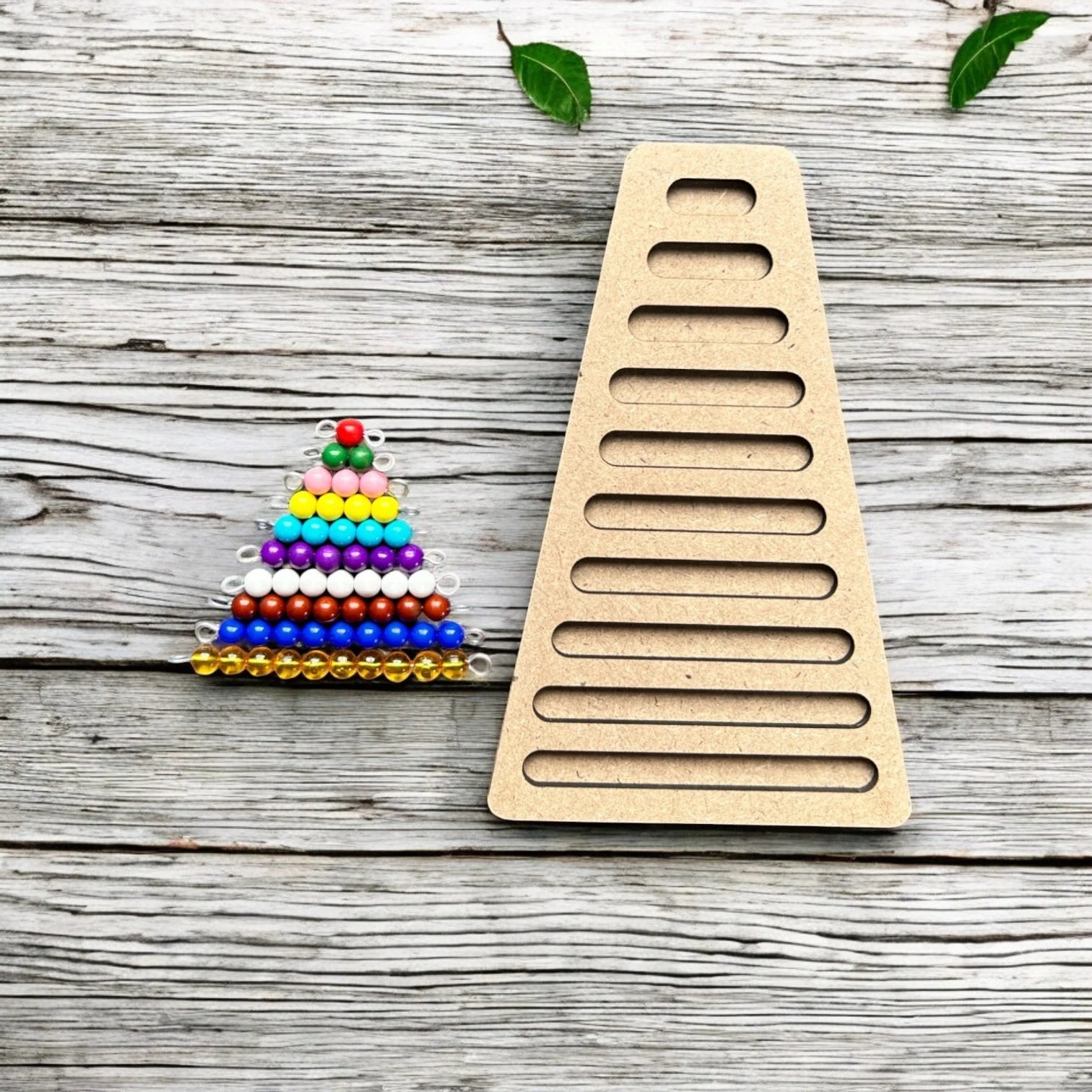 Triangle Bead Stair